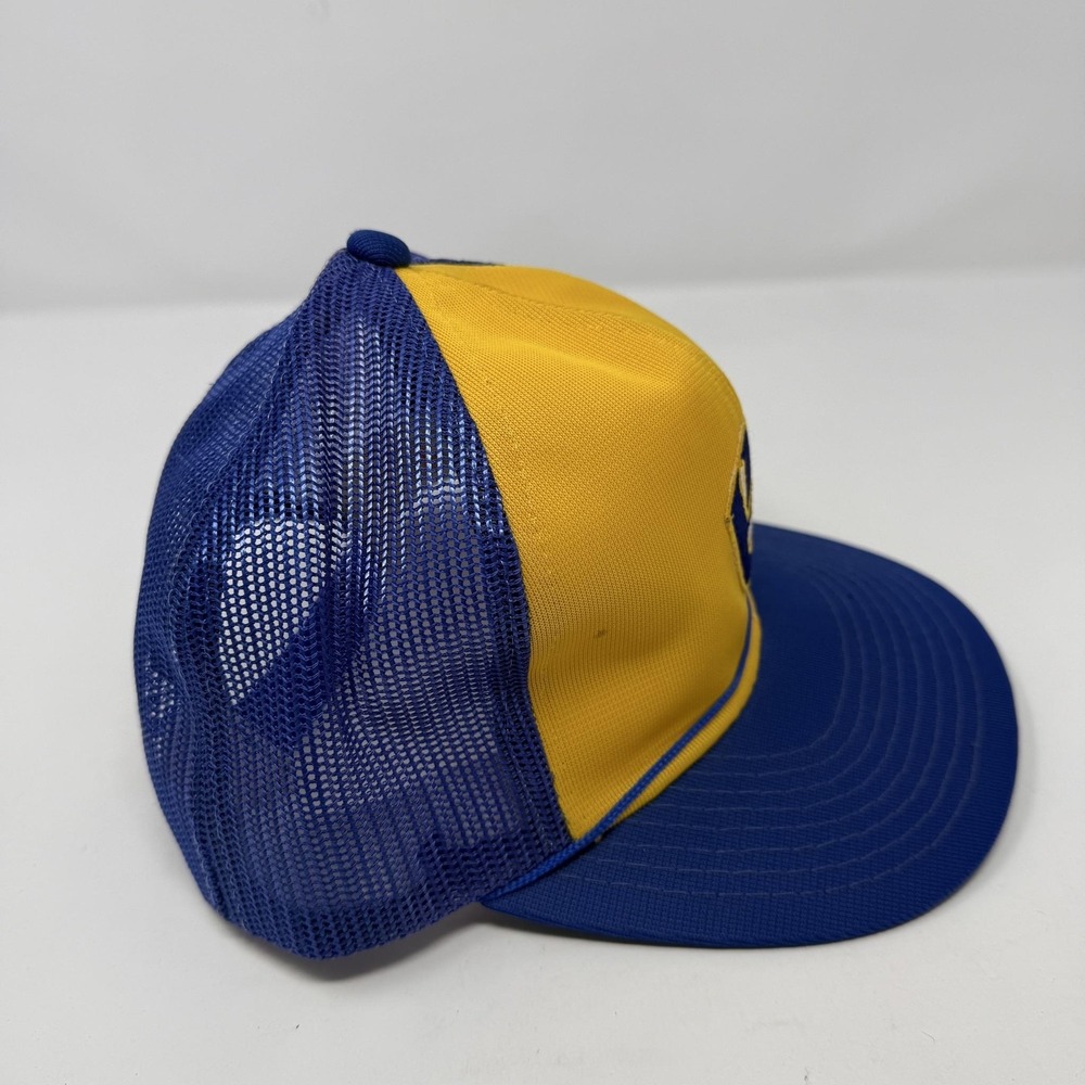 Vintage Milwaukee Brewers Hat Cap Snapback One Size Blue MLB Sports Specialties - Picture 4 of 7